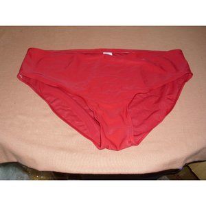 Womes Sand N Sun Swimsuit Bottom Only Maroon/Red Size 3XL (22-24)